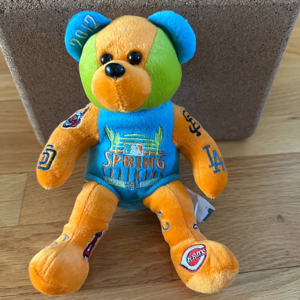 2012 MLB Arizona and Florida Spring Training Beanie Baby Bear